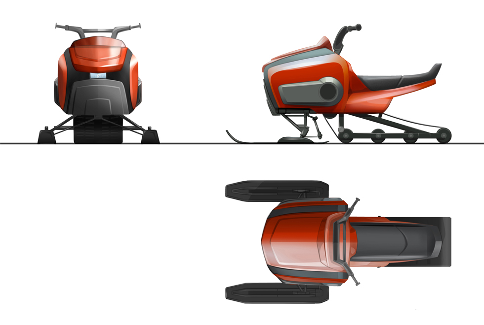 Snowmobile FUN&TEC Snow Fly