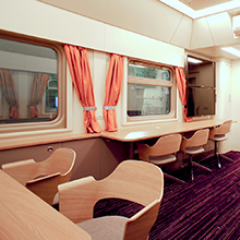 Russian Railways' laboratory train car was designed