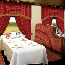 "Grand Express" train interior